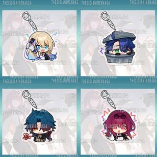Móc khóa honkai impact star rail ver cảm xúc m2 in hình game chibi anime mica trong acrylic xinh xắn