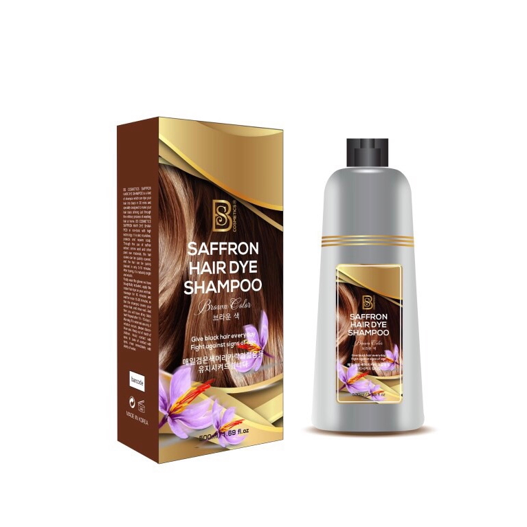 Dầu gội phủ bạc nhụy hoa nghệ tây BS COSMETICS