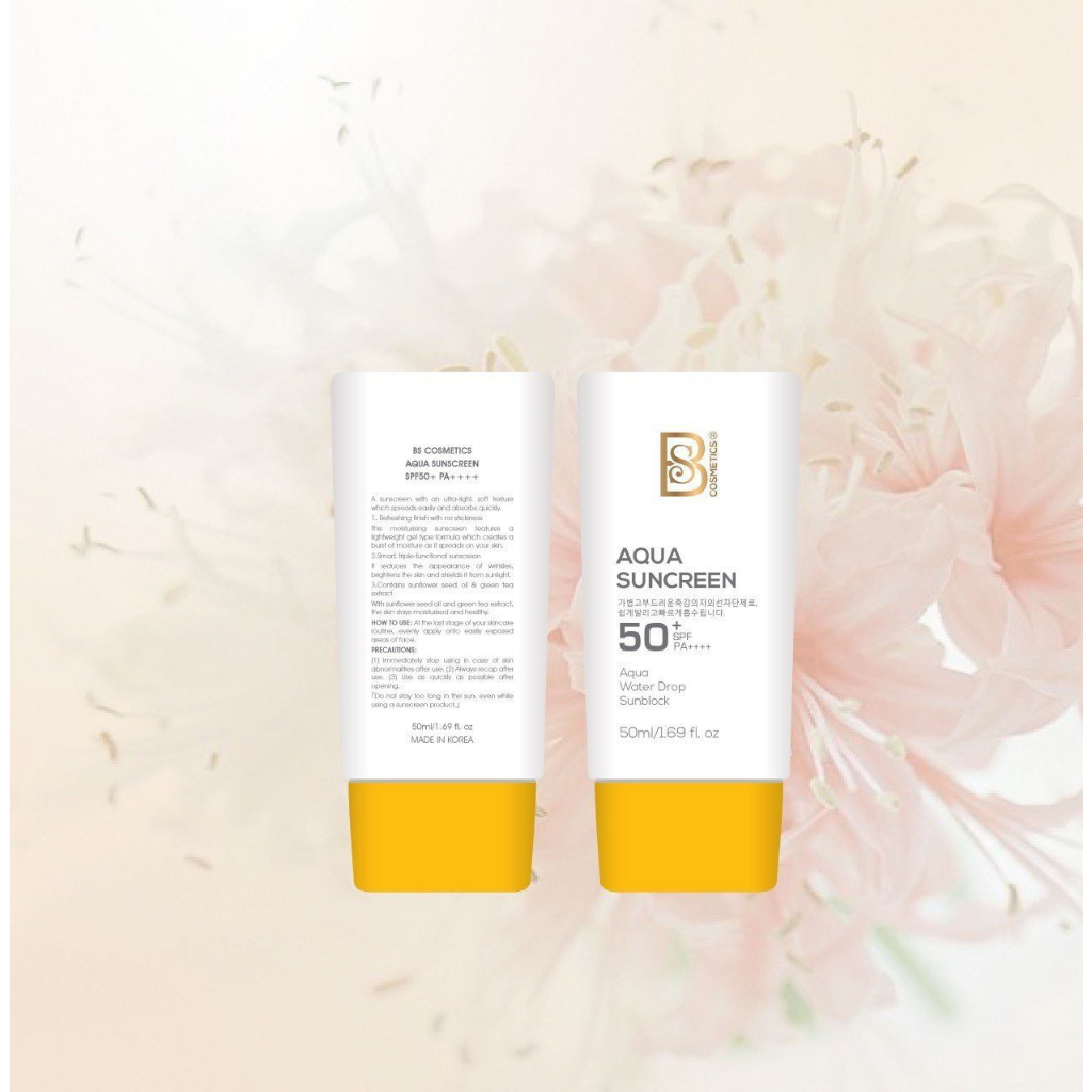 Kem Chống Nắng Dưỡng Ẩm SPF50+ PA++ BS Cosmetic 50ml