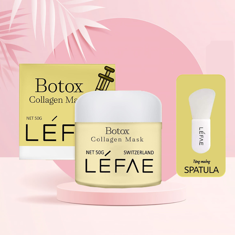 Mặt nạ Botox tươi Thụy Sĩ hộp 50g giúp phục hồi da săn chắc mịn màng căng bóng trẻ hóa làn da