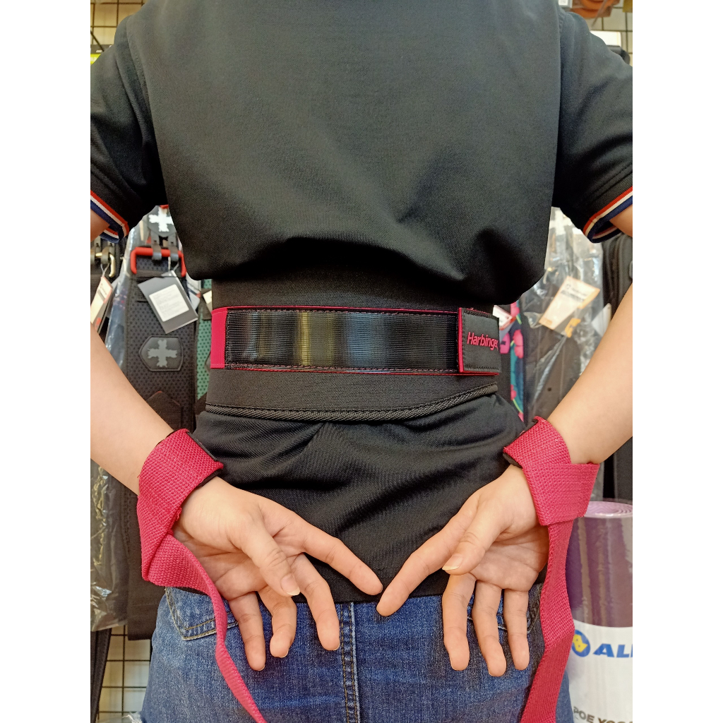 Dây Kéo Lưng Nữ Harbinger Padded Cotton Lifting Straps