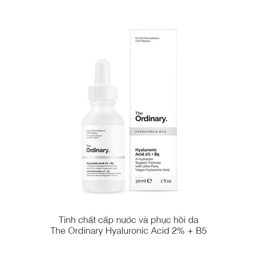 Serum B5 The Ordinary Hyaluronic Acid 2% + B5 - Tinh chất cấp nước & phục hồi da