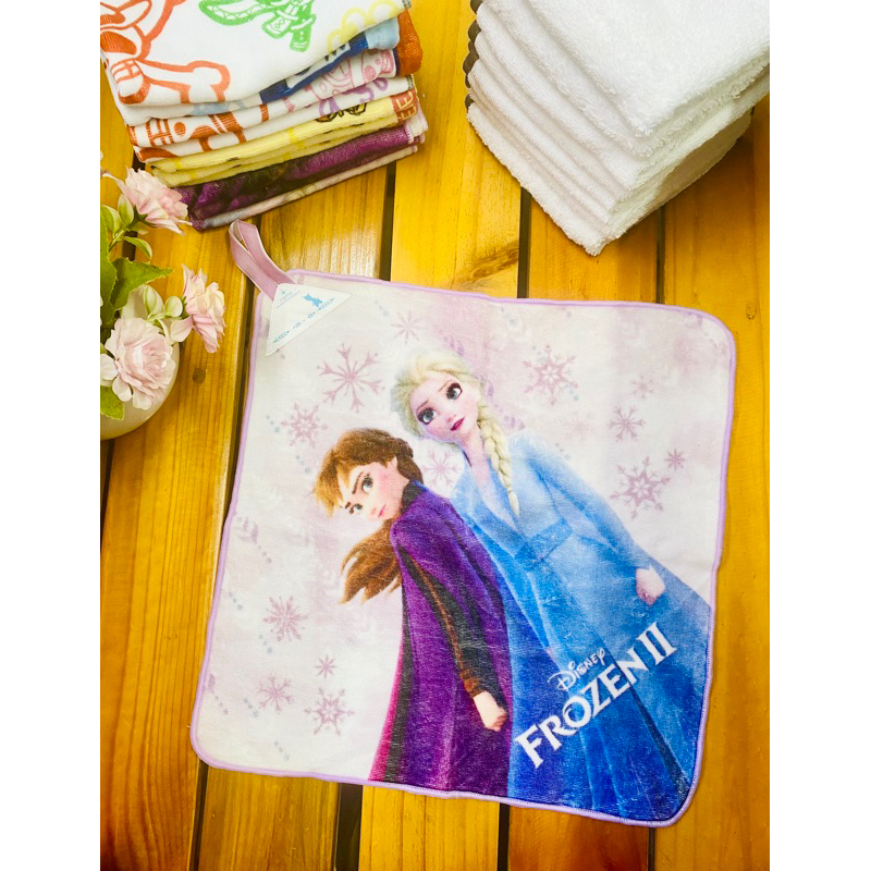 Khăn mặt cho bé - Hàng xuất dư Nhật kt 34x34 mềm, dày dặn