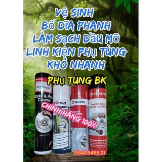 Vệ sinh bố thắng đĩa
