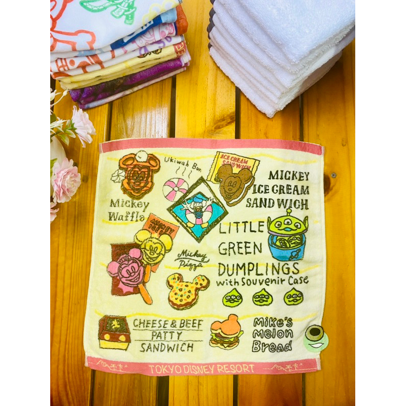 Khăn mặt cho bé - Hàng xuất dư Nhật kt 34x34 mềm, dày dặn