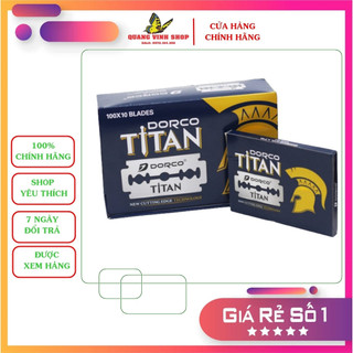 Hộp lớn (1000 lưỡi) lam dorco titan