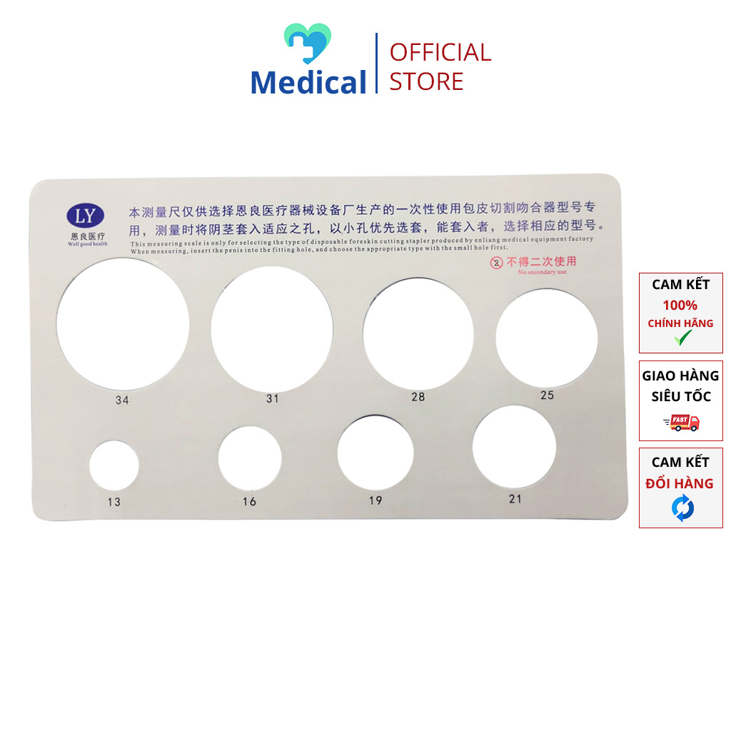 Thước Đo Chu Vi - Kích Thước Cậu Nhỏ Hãng LY