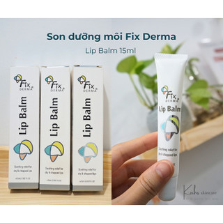Son dưỡng môi mềm mượt chống khô và nứt nẻ môi fixderma lip balm – 15ml