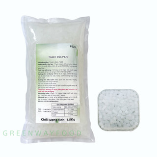  Thạch Dừa Giòn PEZO  Stevia Vina  1.5kg 