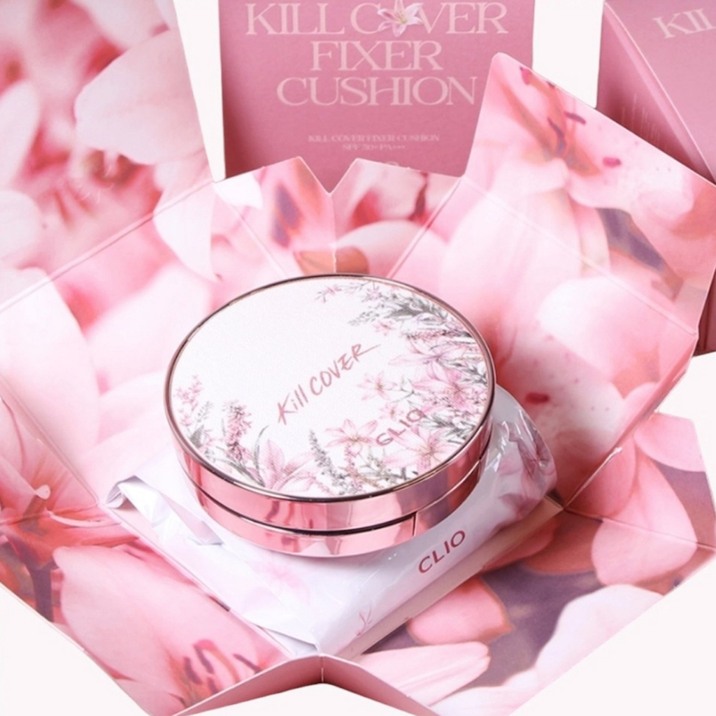 Phấn Nước Cushion Clio Kiềm Dầu Lâu Trôi Clio Kill Cover Fixer Cushion SPF50+ PA+++