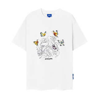 Áo thun unisex Onism Younger Me màu trắng - Basic tee ONISM
