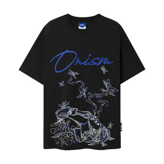 Áo thun unisex Onism Delulu màu đen- Basic tee ONISM