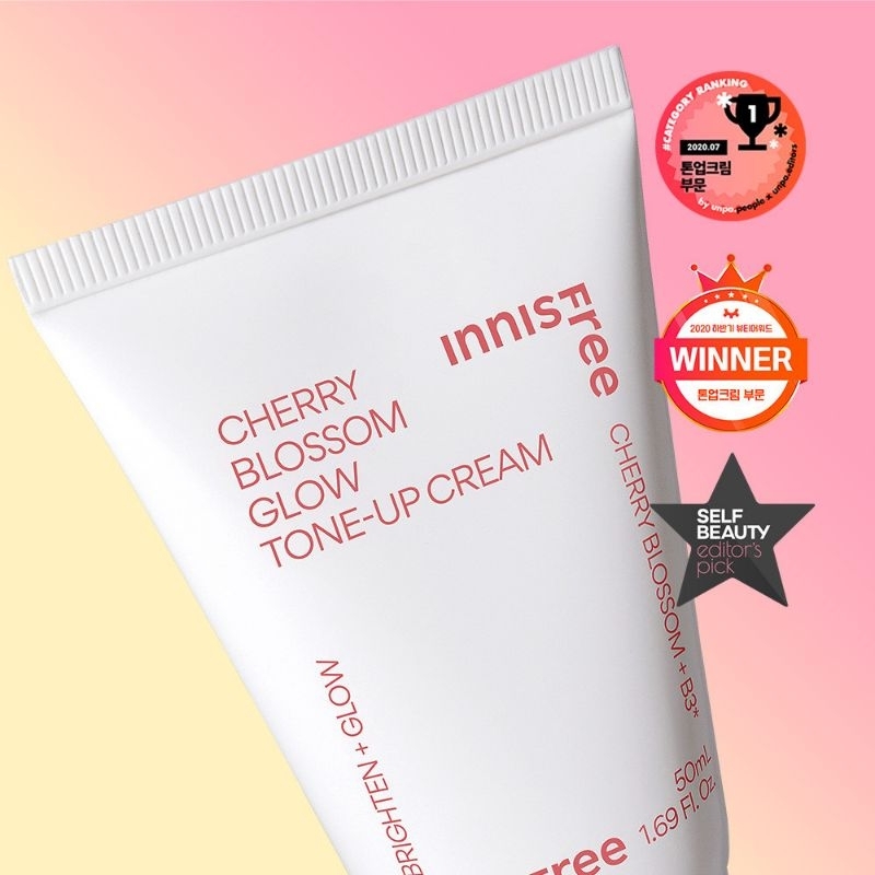 Kem dưỡng nâng tone da Innisfree Jeju Cherry Blossom Tone Up Cream dạng hộp
