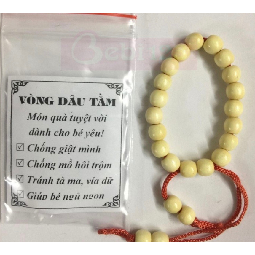 Vòng dâu tằm 100% loại đẹp cho bé embe.s