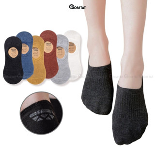 Tất vớ tàng hình nữ đi giày búp bê GOMTAT, chất liệu cotton cao cấp, mềm mại, thoáng khí êm chân - HAI-FIVE-2006-1DOI