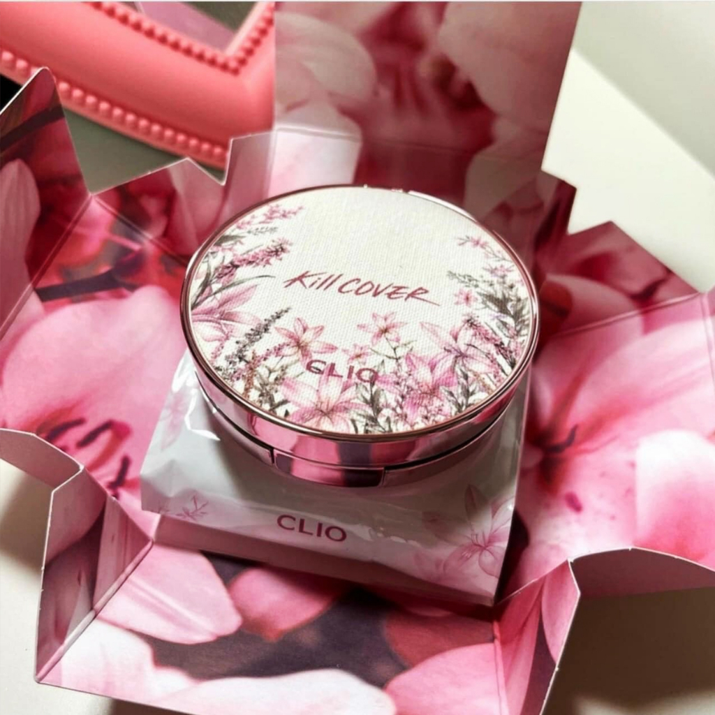 Phấn Nước Cushion Clio Kiềm Dầu Lâu Trôi Clio Kill Cover Fixer Cushion SPF50+ PA+++