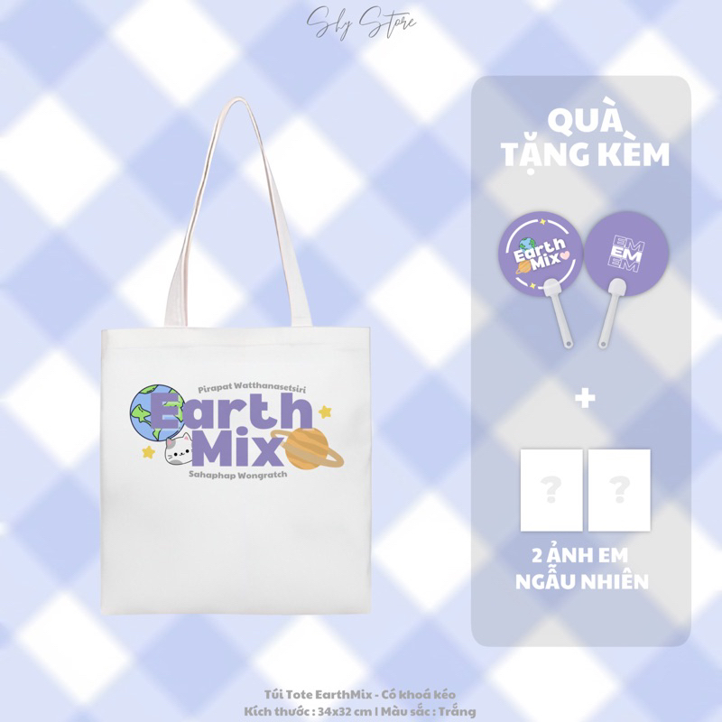 TÚI TOTE EARTHMIX DỄ THƯƠNG