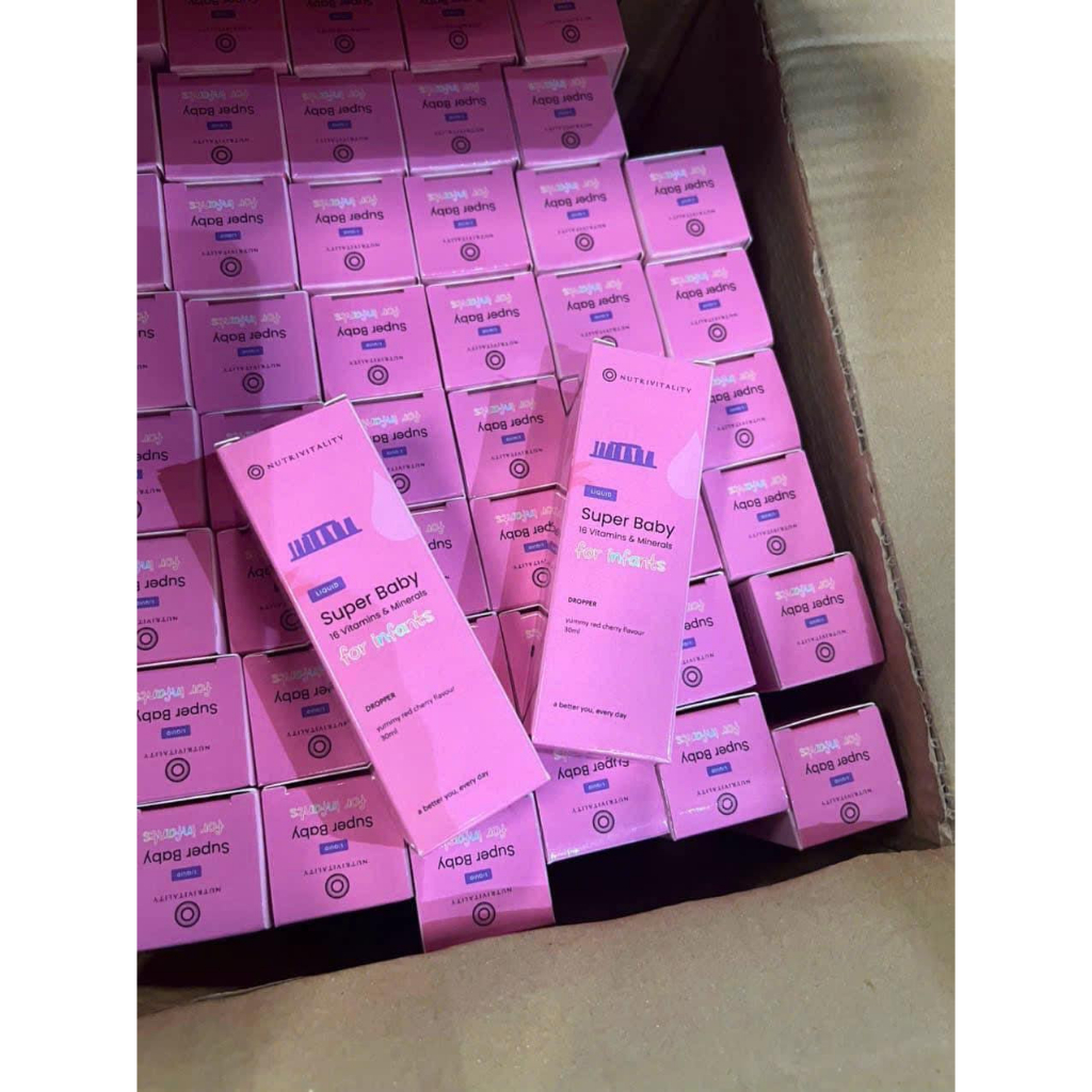 Vita.min tổng hợp Nutrivitality - Super baby 16 vitamin
