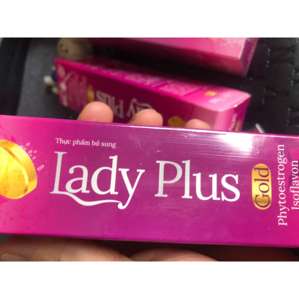 Viên sủi nở ngực LADY PLUS GOLD tăng size vòng 1 hồng nhũ hoa hiệu quả gấp 5 lần hộp 20 viên