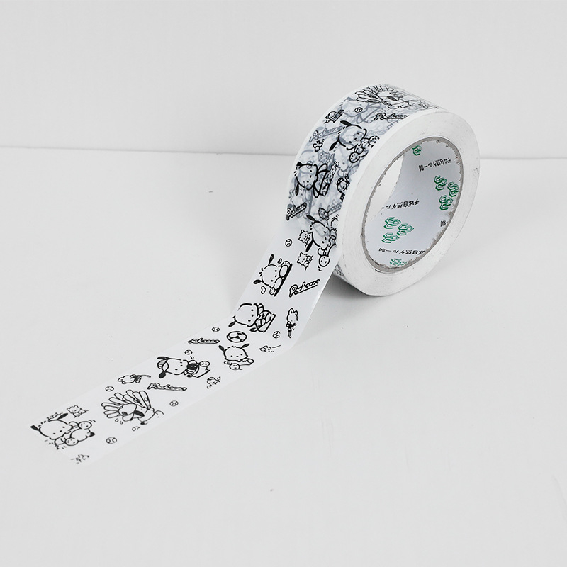 Băng keo hoạt hình, băng dính gói hàng họa tiết, băng keo gói hàng
