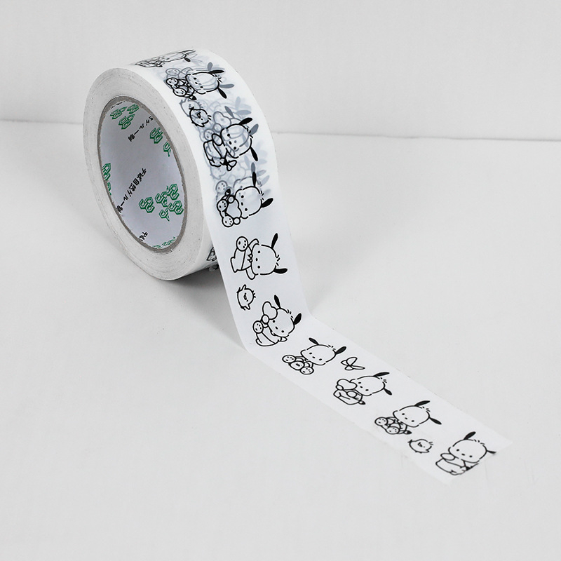 Băng keo hoạt hình, băng dính gói hàng họa tiết, băng keo gói hàng