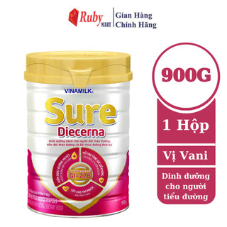 Sữa bột Vinamilk Sure Diecerna 900g Dinh Dưỡng Cho Người Bệnh Tiểu Đường