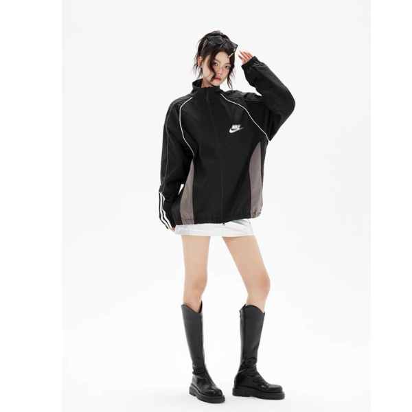 Áo khoác gió NIKE cao cấp , hàng chính hãng 2 lớp dày dặn , chống nắng chống gió Sunnyclothing 2001