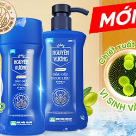Dầu gội dược liệu NGUYÊN VƯƠNG sảng khoái dùng cho nam giới
