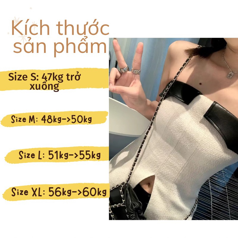 Áo Ống xẻ vạt lưng chun ôm sexy sang chảnh, chất polyester mềm mại