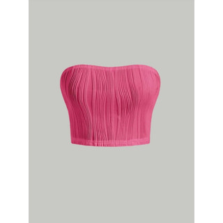 Áo ống hồng áo tube hồng áo ống croptop hồng