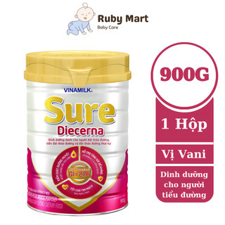 Sữa bột Vinamilk Sure Diecerna 900g Dinh Dưỡng Cho Người Bệnh Tiểu Đường