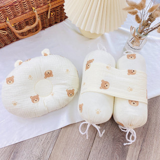 Gối chặn vải xô cho bé sơ sinh, gối chặn cho bé Royal