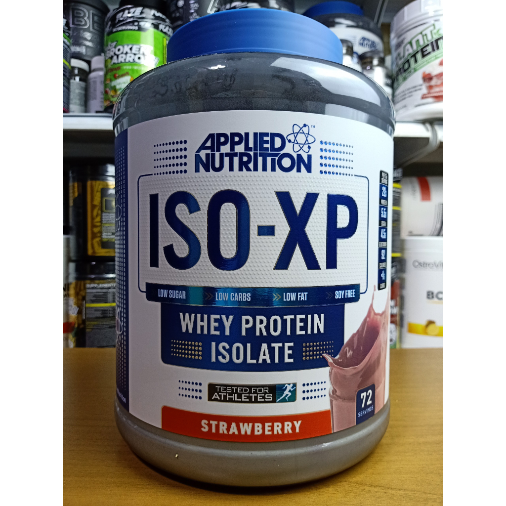 Sữa tăng cơ Whey Protein Iso Xp VỊ DÂU Applied Nutrition 72 Serving