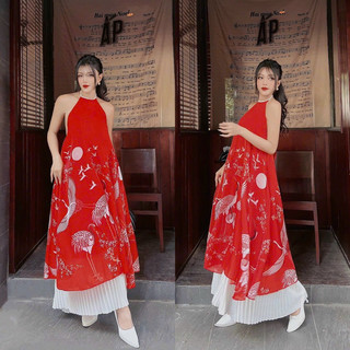 Yếm hạc đỏ cổ Ngọc