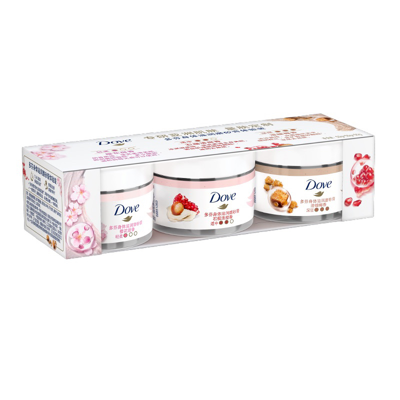 Tẩy Tế Bào Chết Toàn Thần Dove Sáng Da, Giúp Da Đều Màu, Giảm Mụn Lưng Chính Hãng
