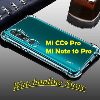 Ốp lưng chống va đập cho Xiaomi Mi CC9 Pro, Mi Note 10 Pro Silicon dẻo trong suốt