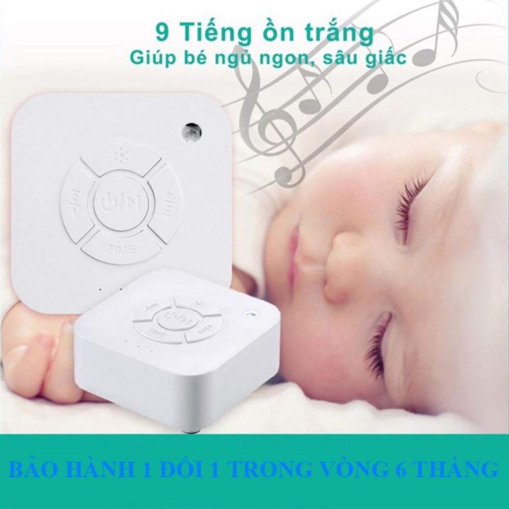 Máy tạo tiếng ồn trắng giúp bé ngủ ngon, sâu giấc hơn