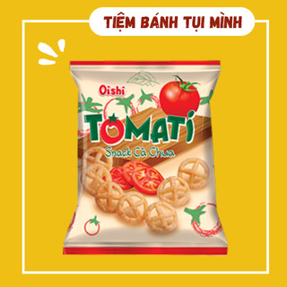 (Bim Bim) Bánh snack Cà Chua Tomato Oishi, đồ ăn vặt