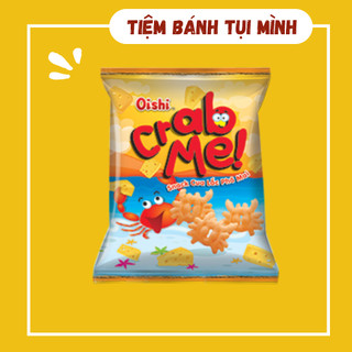 Bánh Snack (Bim Bim) Cua lắc phô mai Oishi 32g, đồ ăn vặt