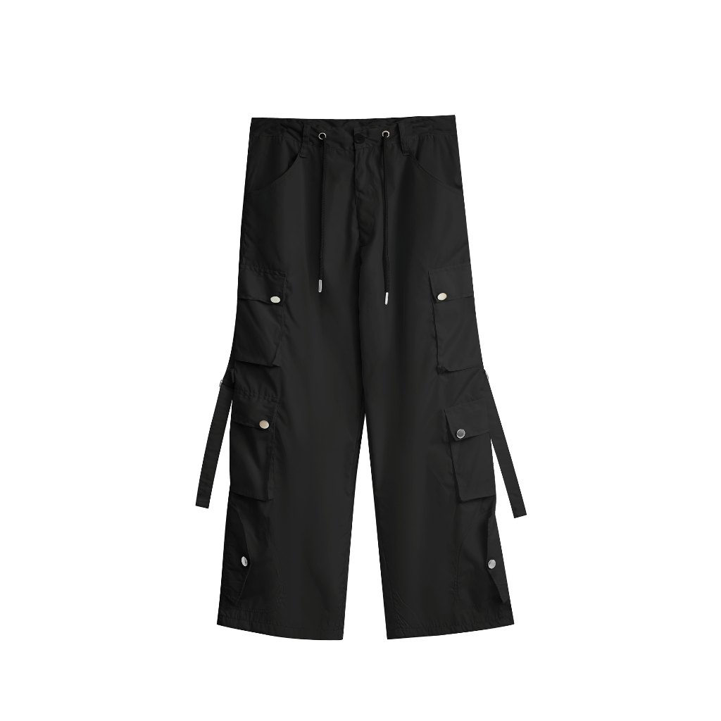 Quần Dù Túi Hộp RVB CALICÒ BLACK Pant