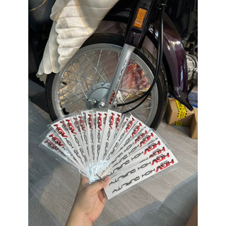 Cặp tem dán phuộc trước HGV