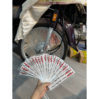 Cặp tem dán phuộc trước HGV
