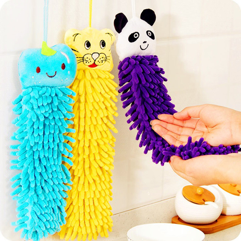 Bông Lau Tay San Hô Treo Tường Hình Thú Cute