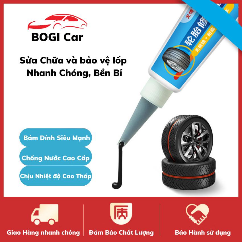 Keo dán,Vá lốp ô tô, xe máy bền chắc như mới, keo sửa chữa vết nứt lốp chuyên dụng độ đàn hồi cao - Bền Bỉ,Siêu Dính