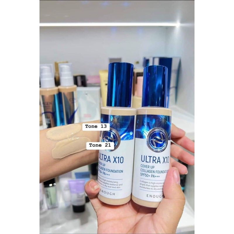 Kem nền Collagen Ultra x10 siêu mịn