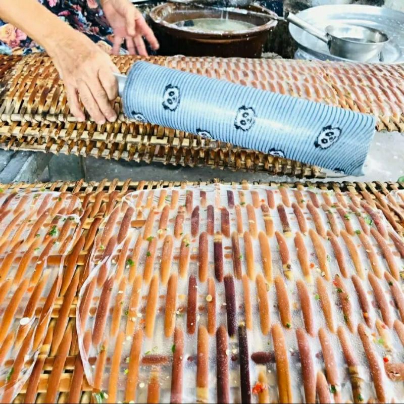 500gr BÁNH TRÁNG DẺO ỚT PHƠI SƯƠNG SIÊU MỎNG