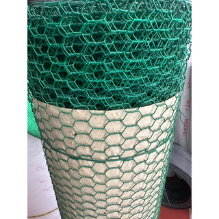 Cuộn lưới mắt cáo sắt bọc nhựa 1m và 1m2