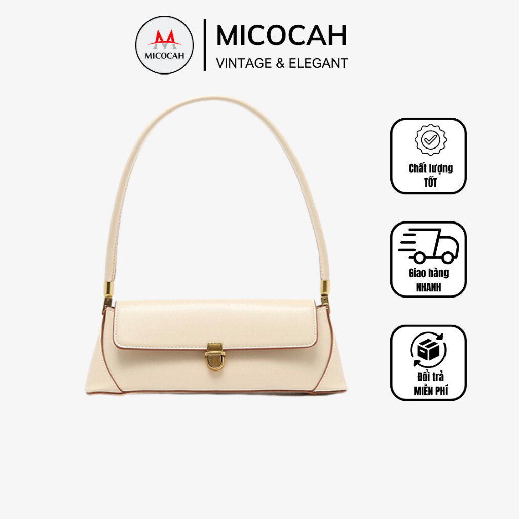 Túi Xách Nữ Kẹp Nách Chính Hãng MICOCAH Dáng Công Sở Thời Trang Cực Siêu Đẹp Giá Rẻ MC02