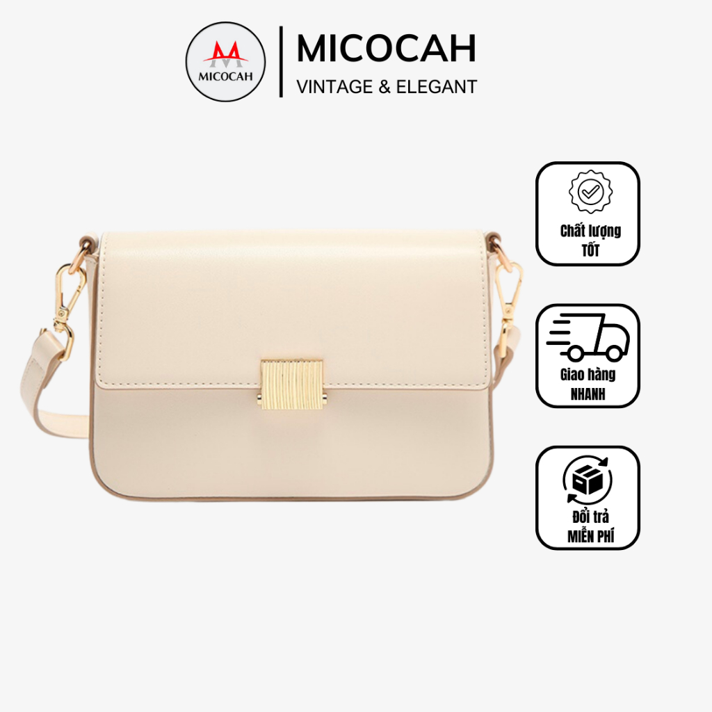 Túi Xách Nữ Chính Hãng MICOCAH Đeo Chéo Đeo Vai Thời Trang Da Cao Cấp Cực Đẹp Giá Rẻ MC08 - Micocah Mall