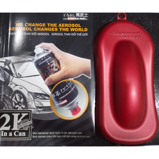 Sơn Xịt Y9595* - Sơn Xịt Samurai Y9595* Màu Đỏ Mờ _ Matte Red
